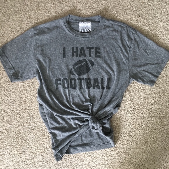 Kid Dangerous Tops - I Hate Football Tee 🏈